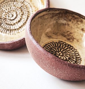 Bol Grater - vișiniu